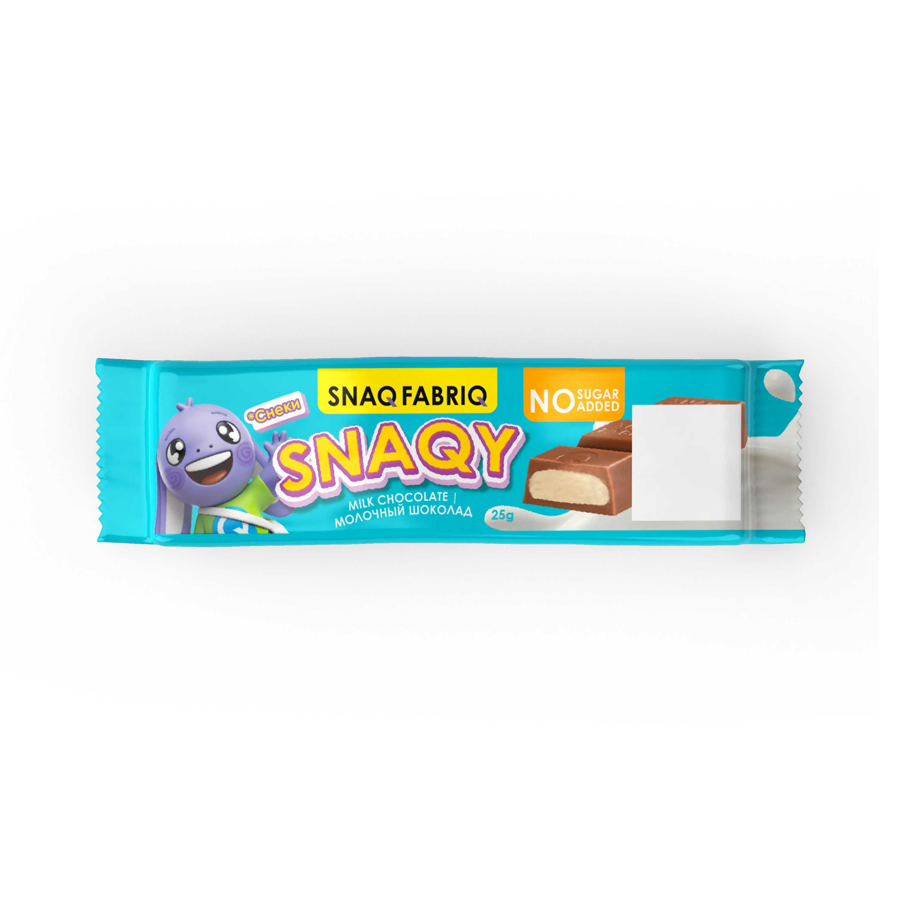 SNAQ FABRIQ Молочный шоколад со сливочной начинкой 25 гр