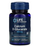 Life Extension D глюкорат кальция 200 мг 60 раст.капсул