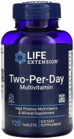Life extension мультивитамины Two-Per-Day 120 таблеток 