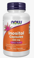 NOW Inositol 100 раст. капсул