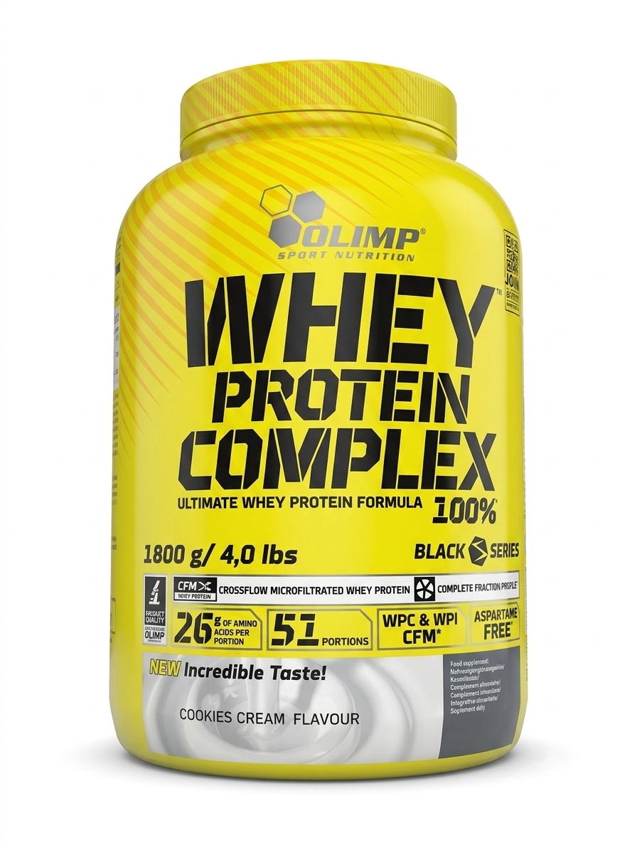 OLIMP 100% Whey Protein Complex 1.8 кг печенье-сливки