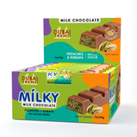 SNAQ FABRIC Молочный шоколад фисташковая паста,хрустящее тесто 34гр. 