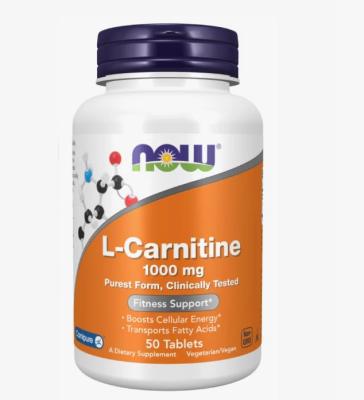 NOW L-Carnitine Tartrate 1000 mg 50 tab