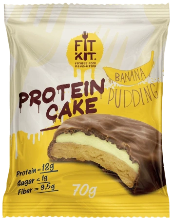 FitKit Protein Cake 70 гр. банановый пудинг