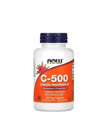 Now C-500 ASCORBATE 100 капс.	