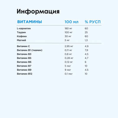 Bombbar Энергетический напиток Energy 0,5 л. спритц аперитиво