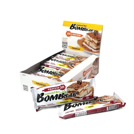 BOMBBAR Протеиновый батончик 60 гр. тирамису