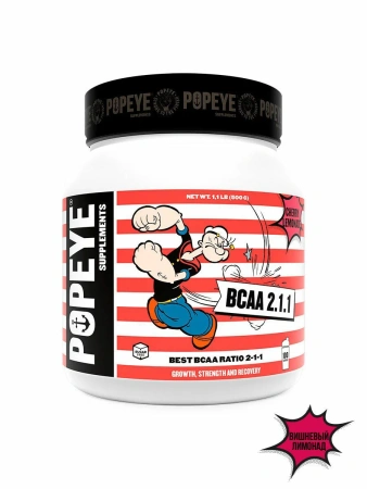 POPEYE Порошок BCAA 2:1:1 Медовая дыня банка 500 гр.