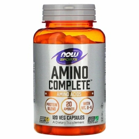 NOW sports Amino Complete 120капс.