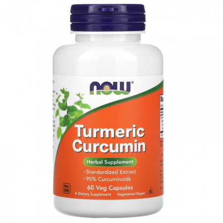 NOW Turmeric Curcumin 60 раст.капс.