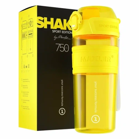 MXL. Shaker Bottle Sport Edition Желтый 750 мл