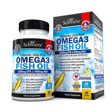 Bio Schwartz Omega-3 90 гелькапс.