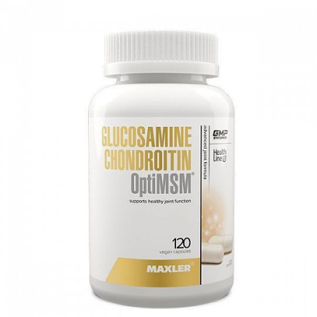 Maxler Glucosamine-Chondroitin-OptiMSM 120 раст. капсул