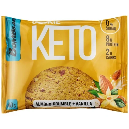 Bombbar Кето Печенье Миндальный крамбл/ваниль 40 гр. 