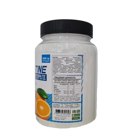 Mass effect креатин апельсин 400 гр.