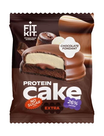 FitKit Protein Cake Extra 50 гр. шоколадный фондан