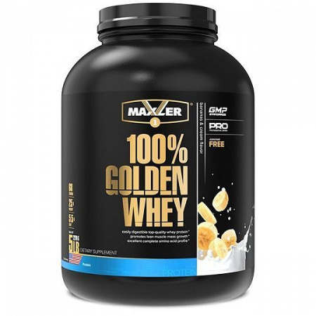 Maxler Golden Whey 2,3 кг. ореховое мороженое