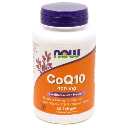 NOW CoQ10 400 mg 30 softgels
