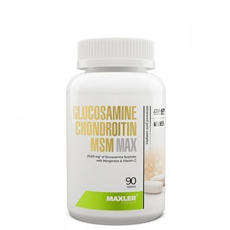 Maxler Glucosamine-Chondroitin-MSM MAX 90 таблеток