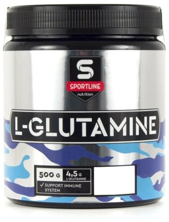 Sportline L-Glutamine 500 гр. мандарин