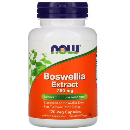 NOW Boswellia Extract 250 mg 120 vegcaps