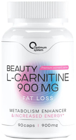 Optimum system L-carnitine Beauty 90 капсул