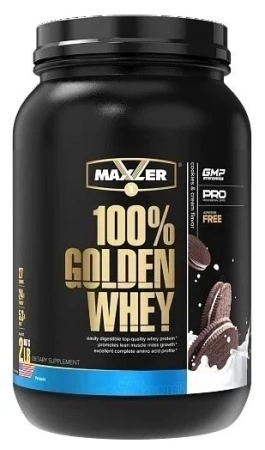 Maxler Golden Whey 0,9 кг. крем-печенье